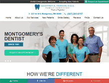 Tablet Screenshot of iversondentalclinic.com